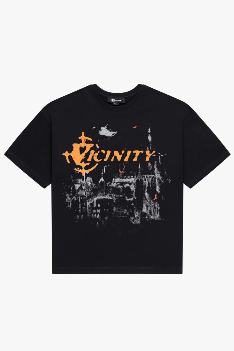 HAUNTED HOUSE TEE BLACK