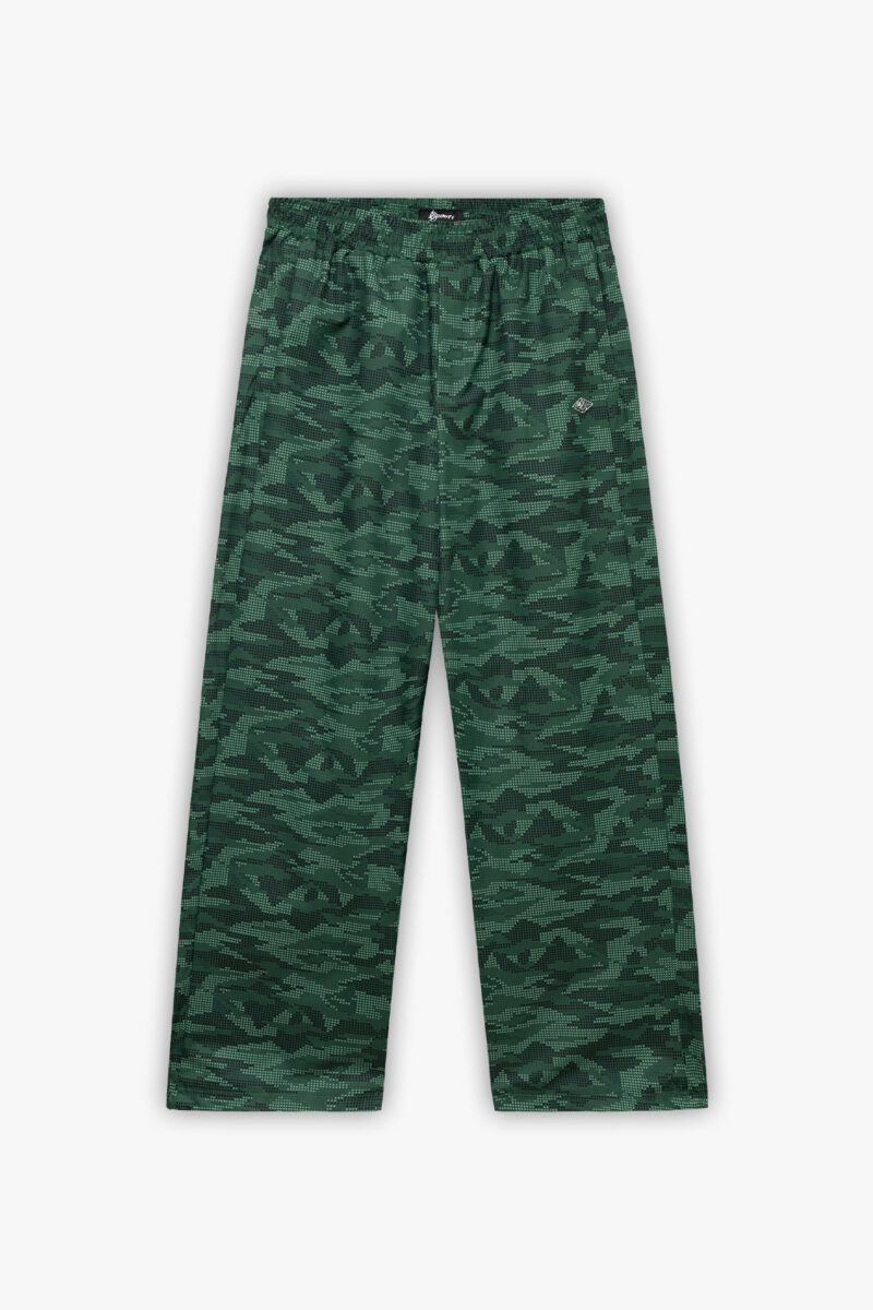TRACK PANTS DOTTED CAMO GREEN