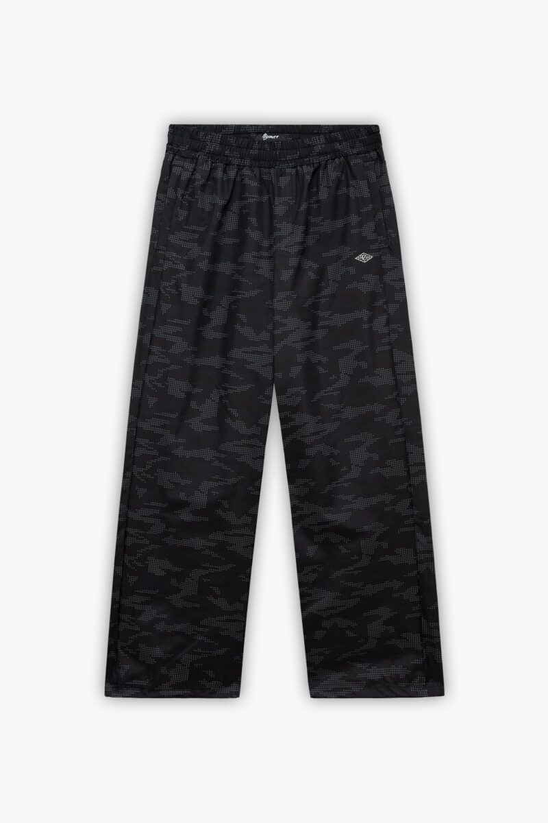 TRACK PANTS DOTTED CAMO BLACK