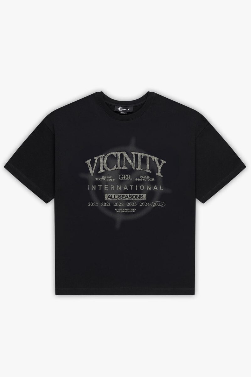 ALL SEASONS TEE BLACK