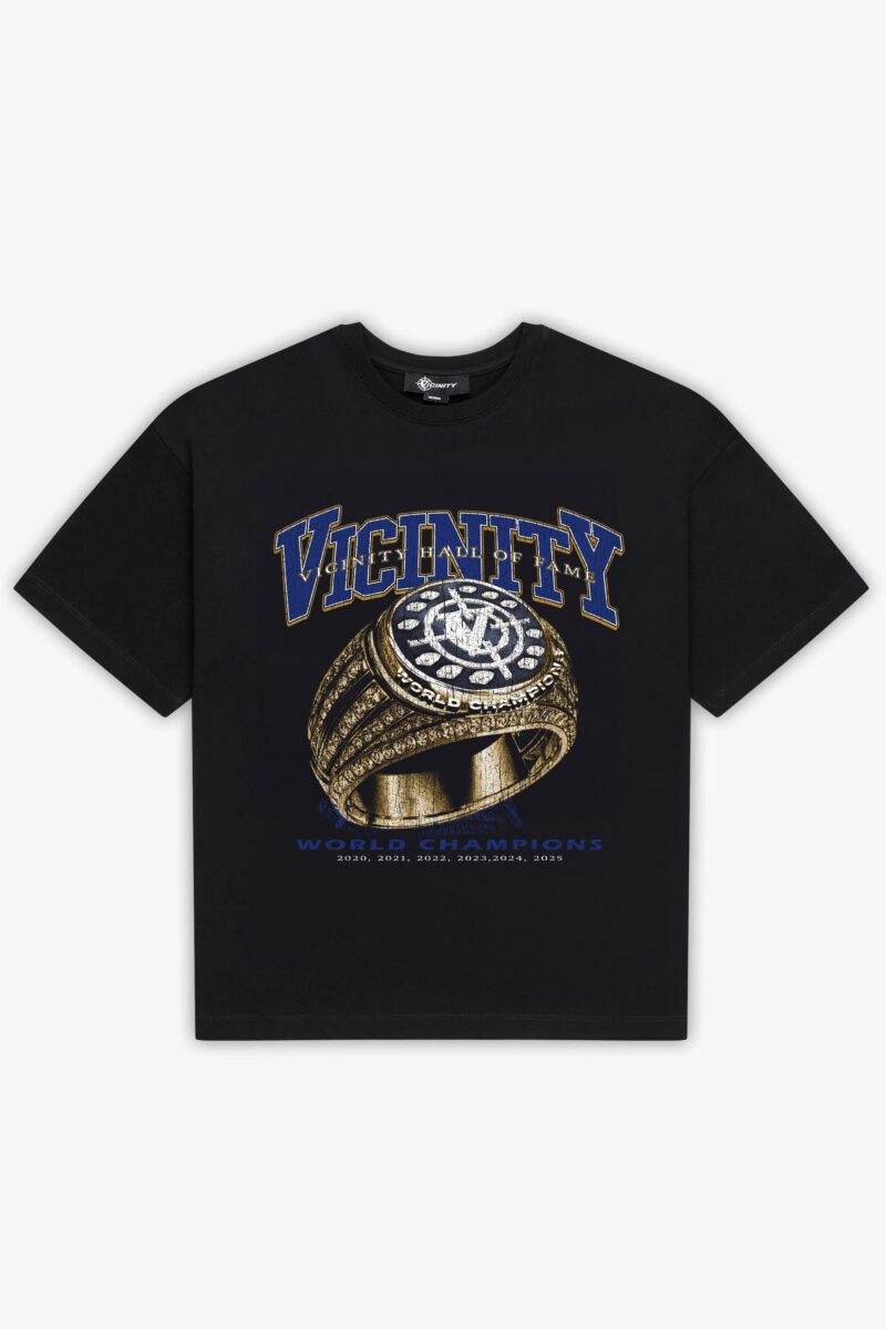 CHAMPION RING TEE BLACK