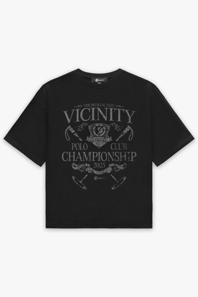POLO CLUB TEE BLACK