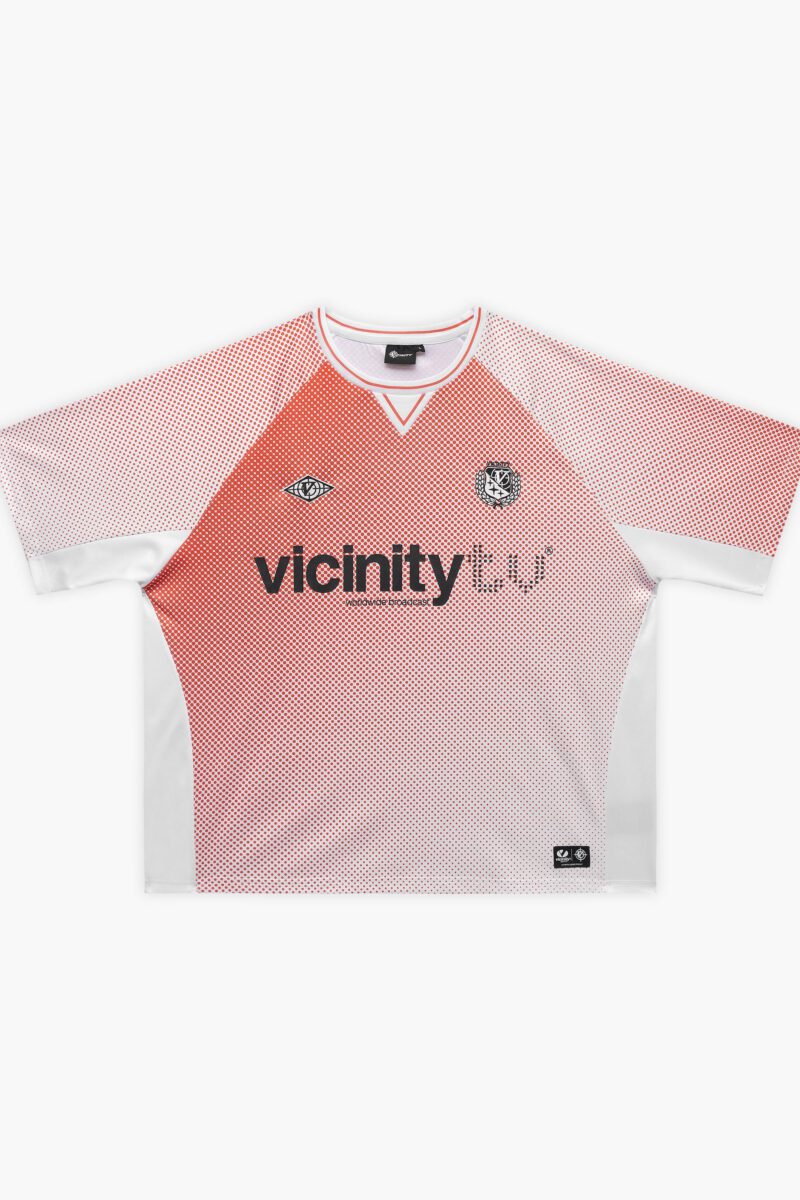 PERFORMANCE JERSEY DOTTED ORANGE