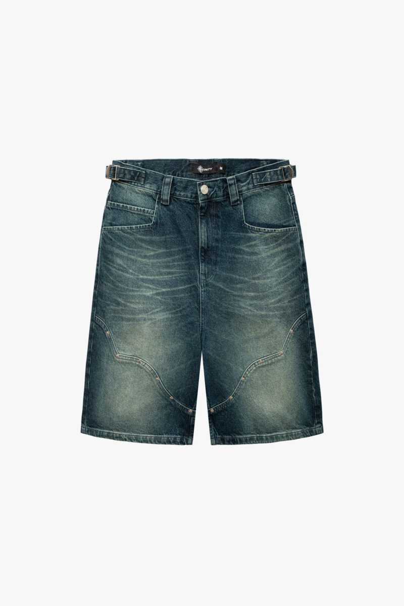 WILD SOUTH DENIM JORTS LAKE