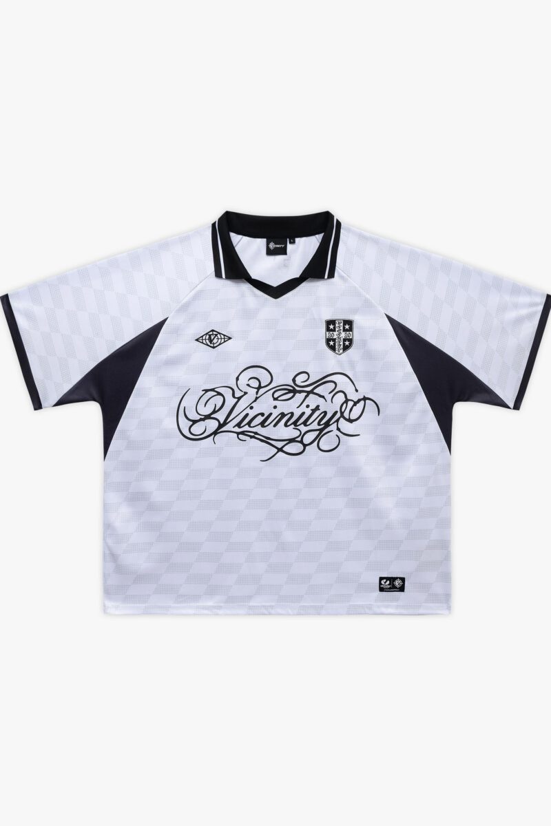 CHECKERED BW JERSEY WHITE