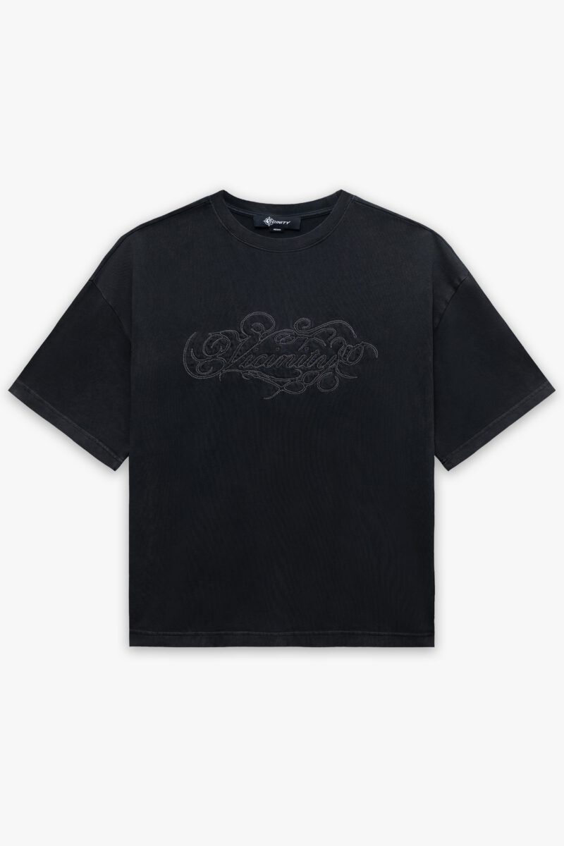 SIGNATURE TEE VINTAGE BLACK