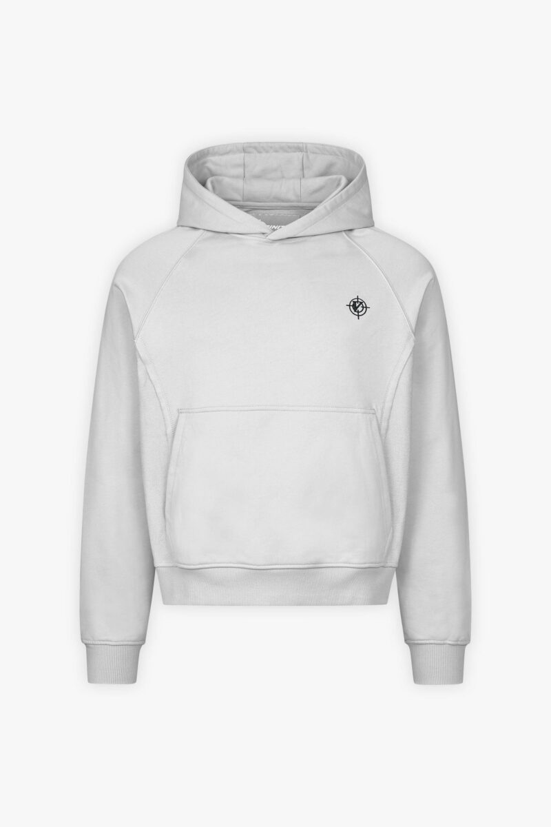 INSIDE OUT HOODIE LIGHT GREY