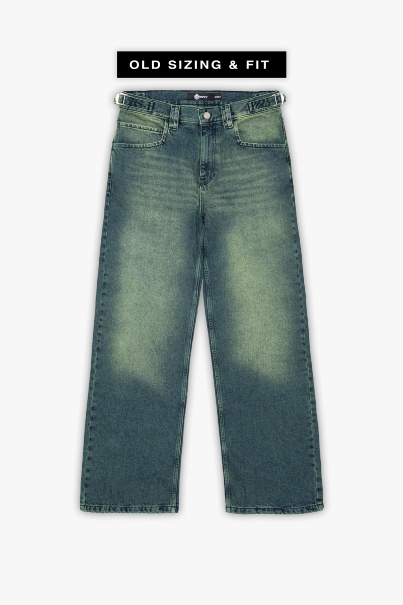 GREEN TINTED DENIM (OLD SIZING)*