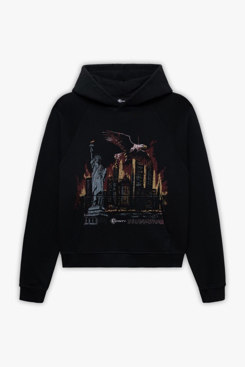 LIBERTY BURNS HOODIE VINTAGE WASH