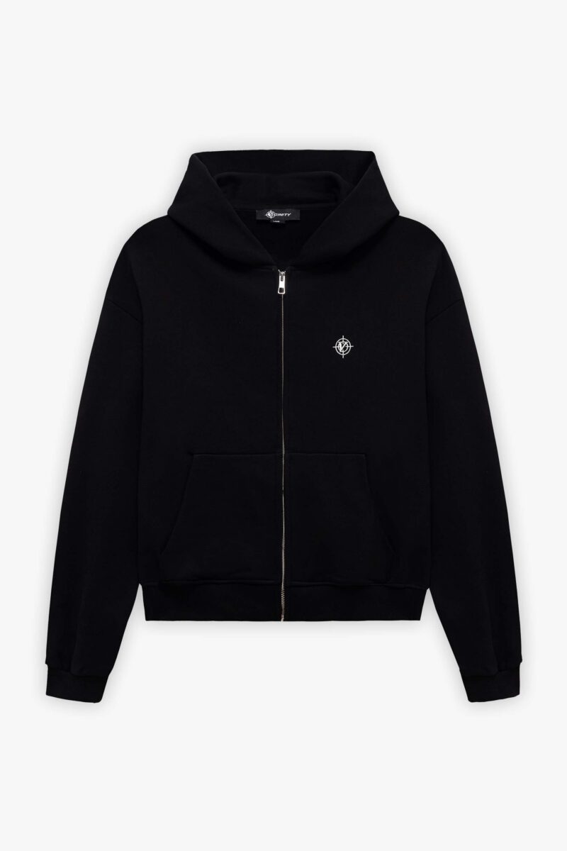 SOFTS ZIP-HOODIE BLACK