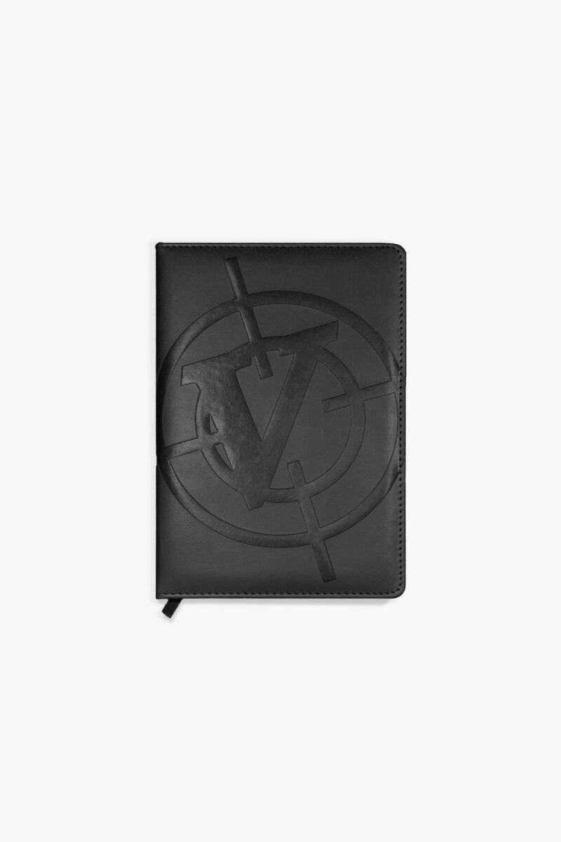 V-LOGO NOTEBOOK BLACK