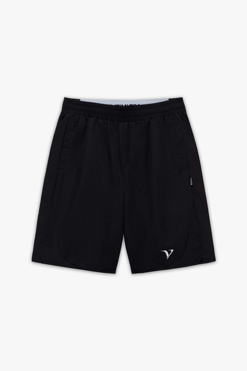 ACTIVEWEAR TRACK SHORTS BLACK