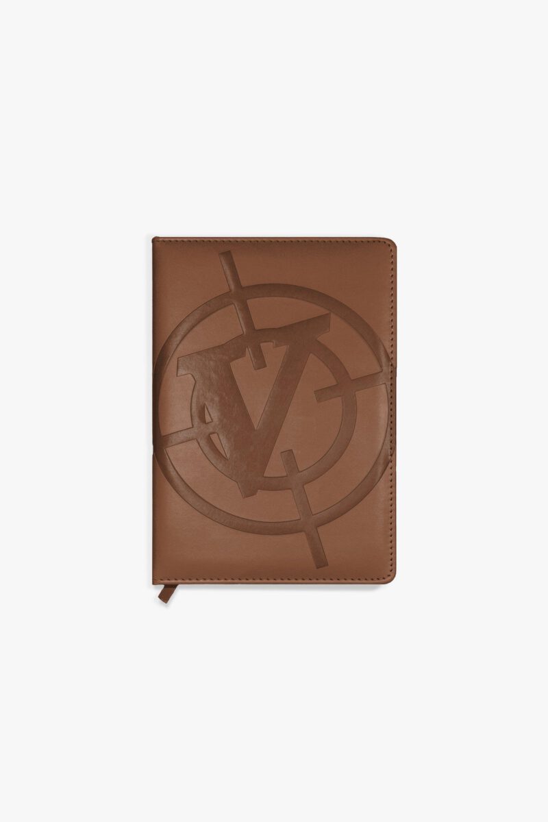 V-LOGO NOTEBOOK MOCHA