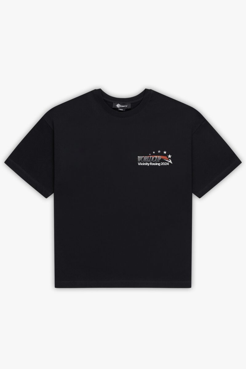 RACING WORLDCUP TEE BLACK