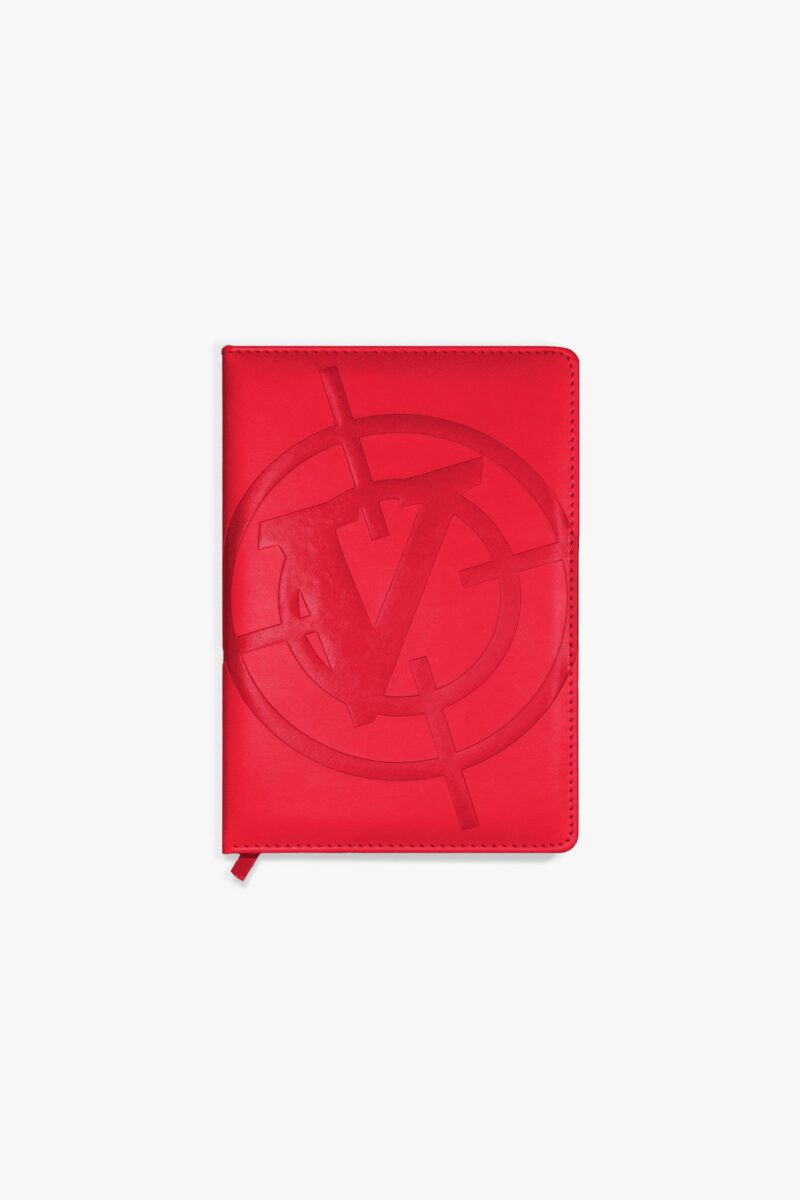 V-LOGO NOTEBOOK RED